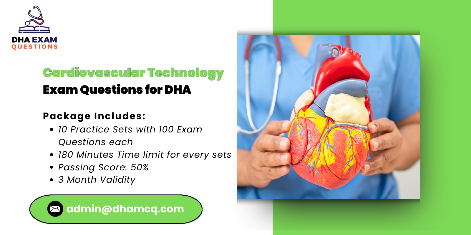 Cardiovascular Technology Exam Questions for DHA