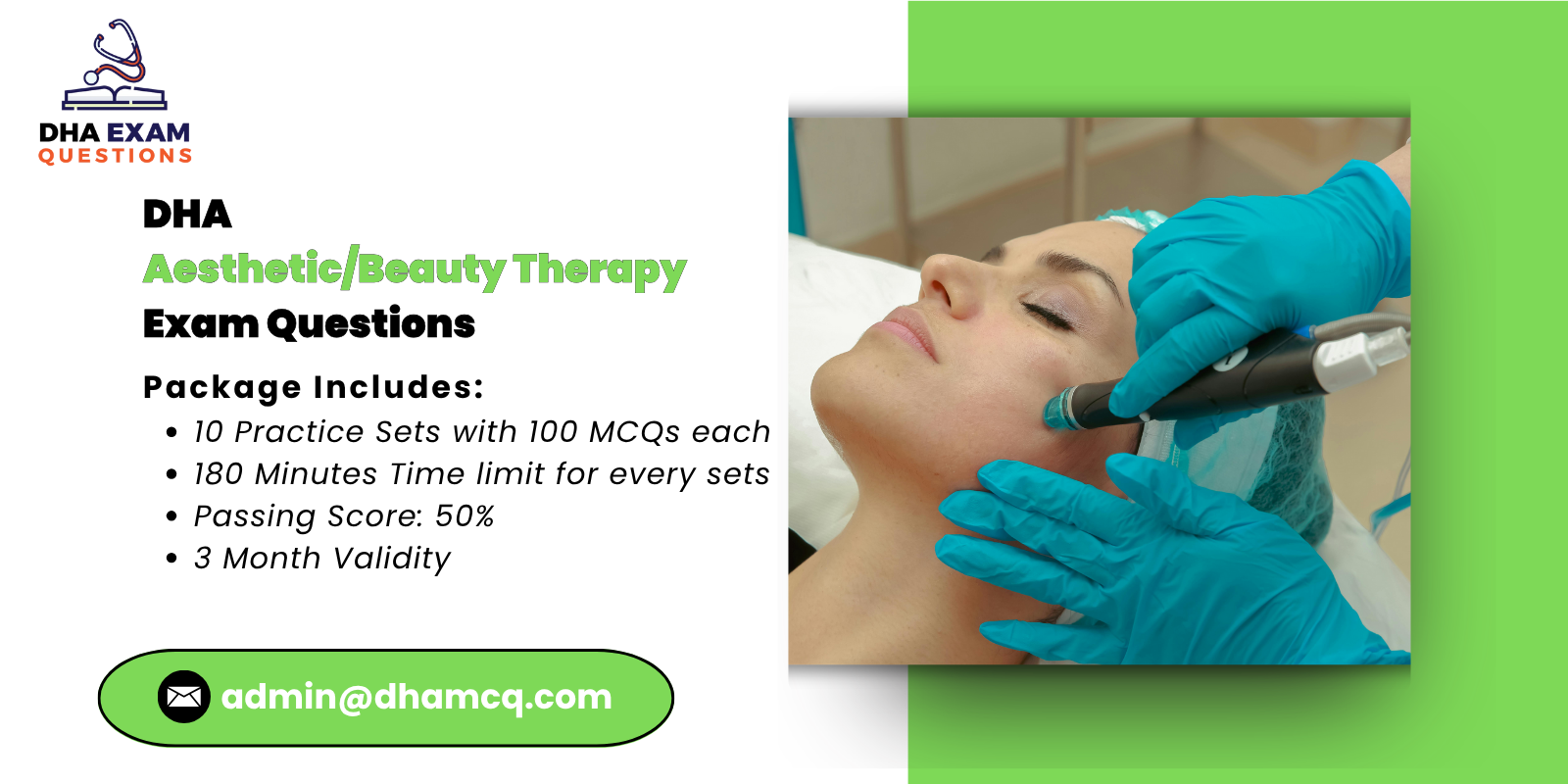 DHA Aesthetic_Beauty Therapy Exam Questions
