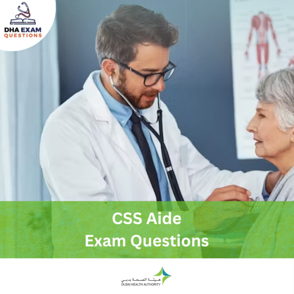DHA CSS Aide Exam Questions