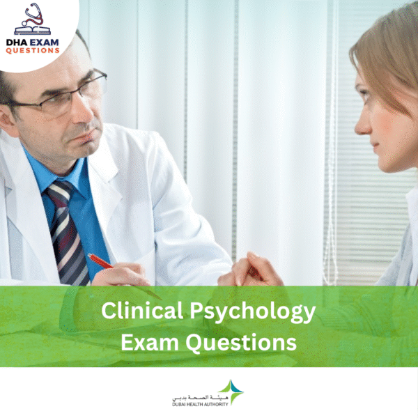 DHA Clinical Psychology Exam Questions