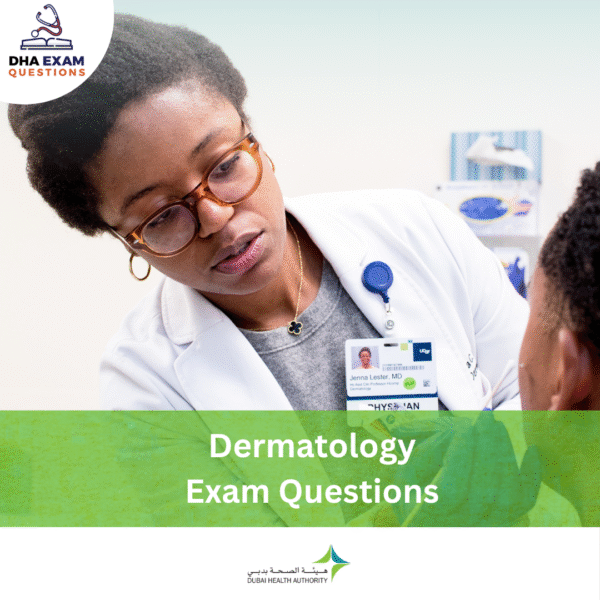 DHA Dermatology Exam Questions