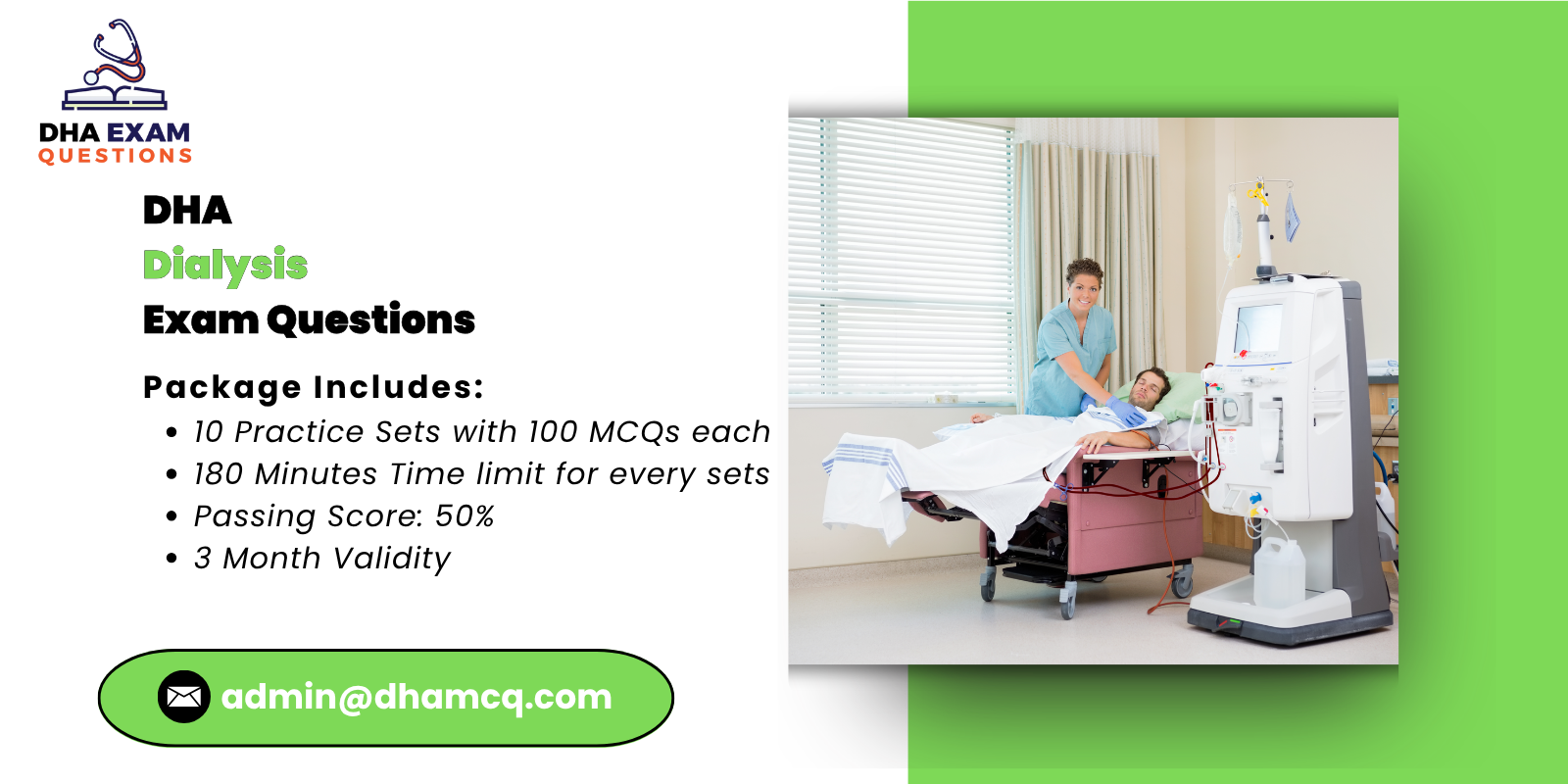 DHA dialysis Exam Questions