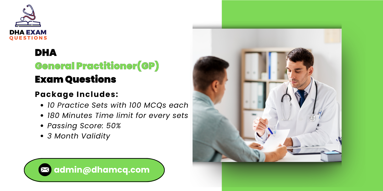 DHA general practitionergp Exam Questions