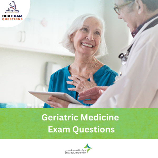 DHA Geriatric Medicine Exam Question