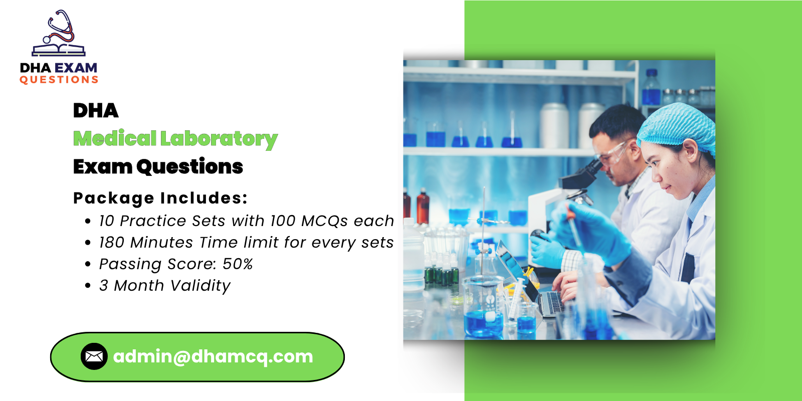 DHA medical laboratory Exam Questions