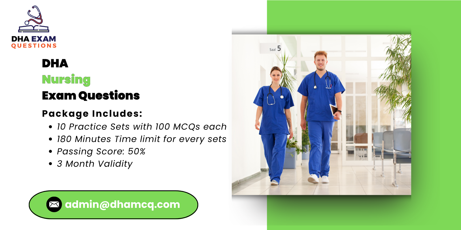 DHA Nursing Exam Questions