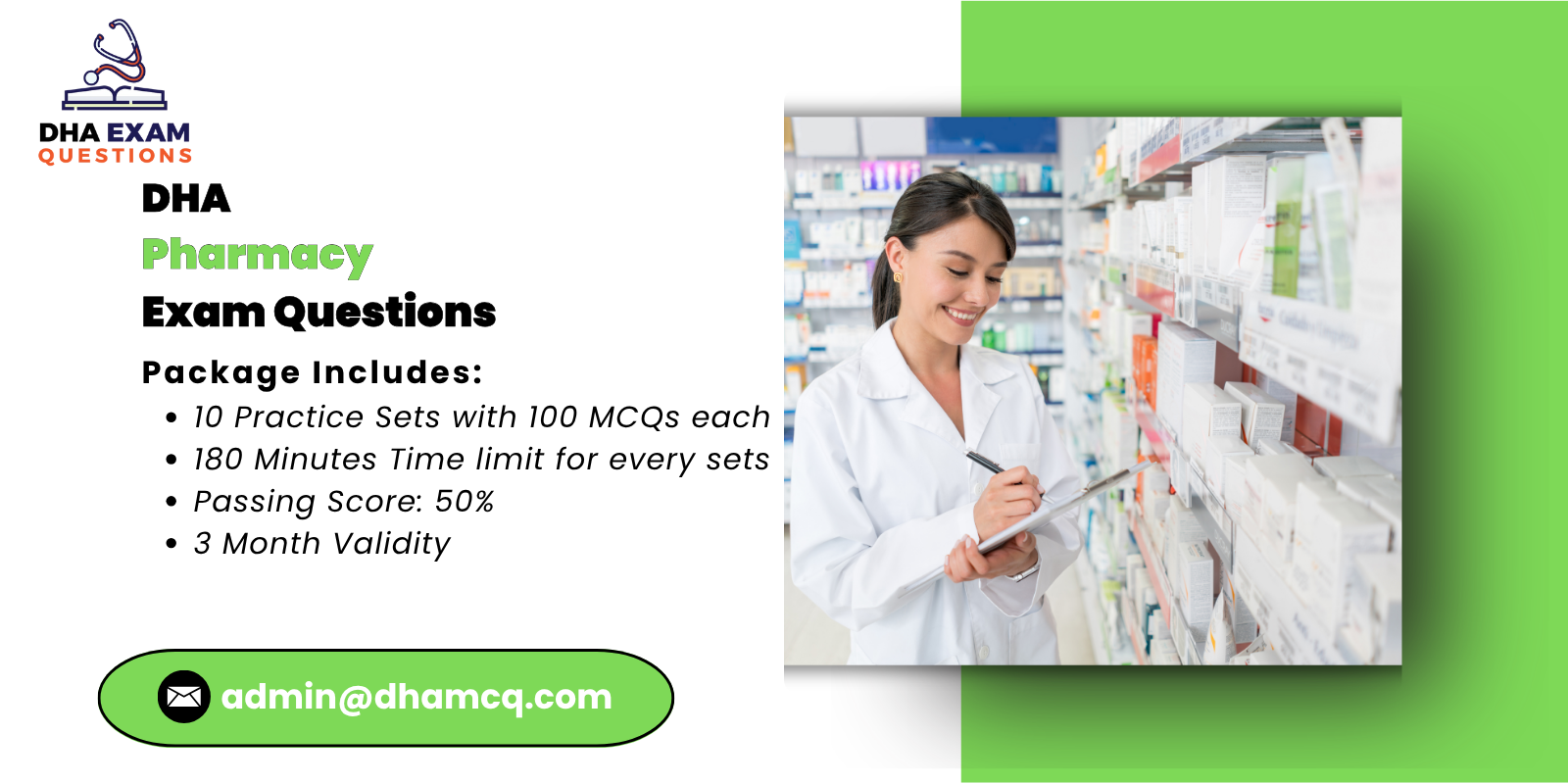 DHA pharmacy Exam Questions