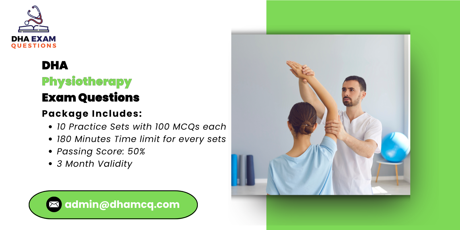 DHA physiotherapy Exam Questions