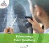 DHA Pulmonology Exam Questions