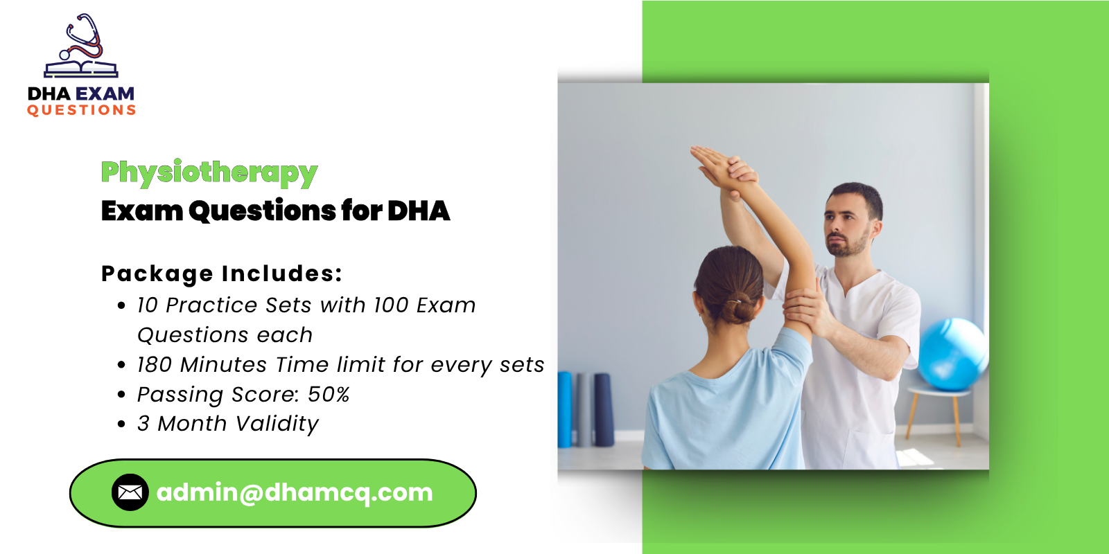 physiotherapy Exam Questions for DHA