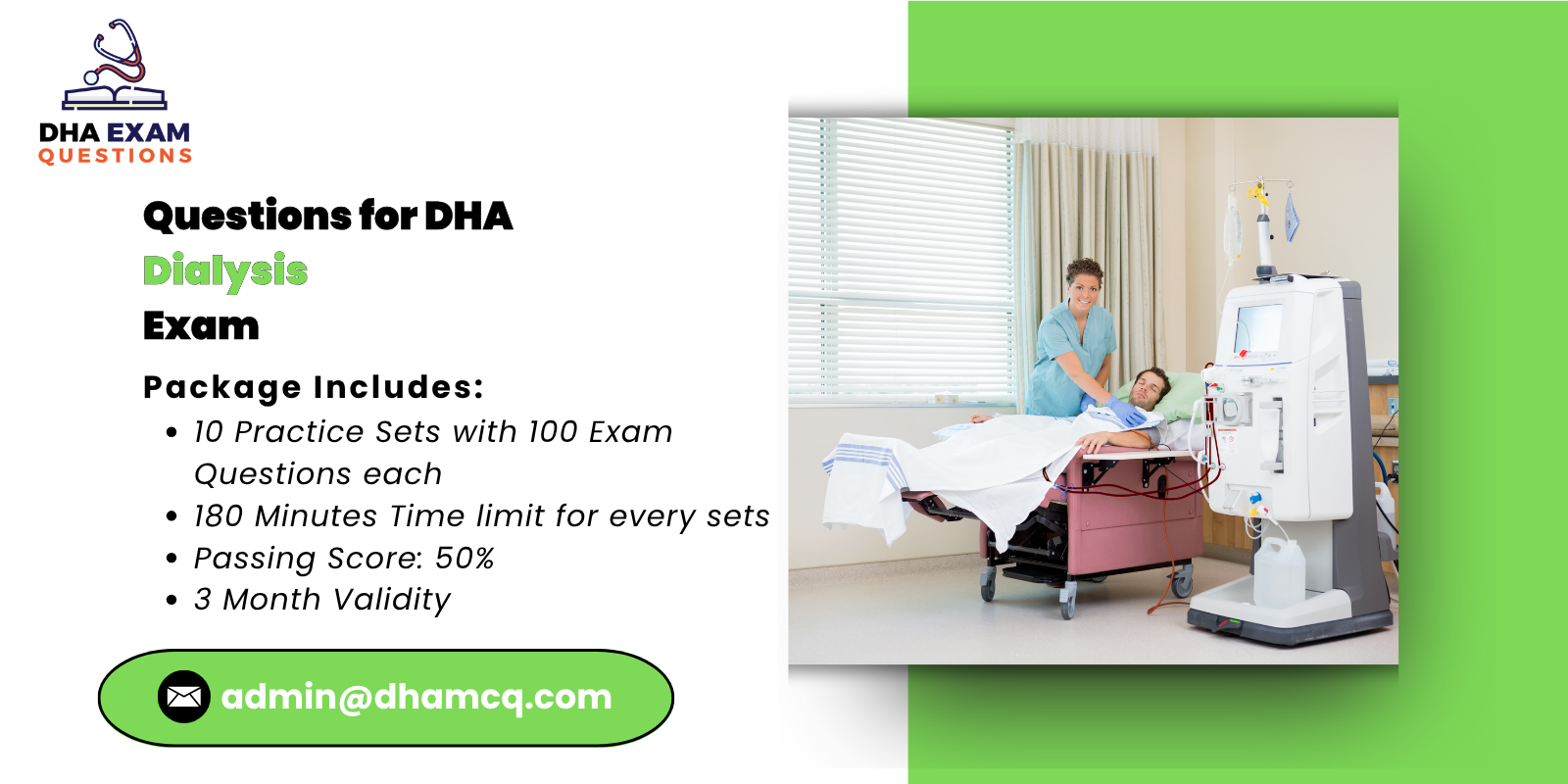 Questions for DHA dialysis