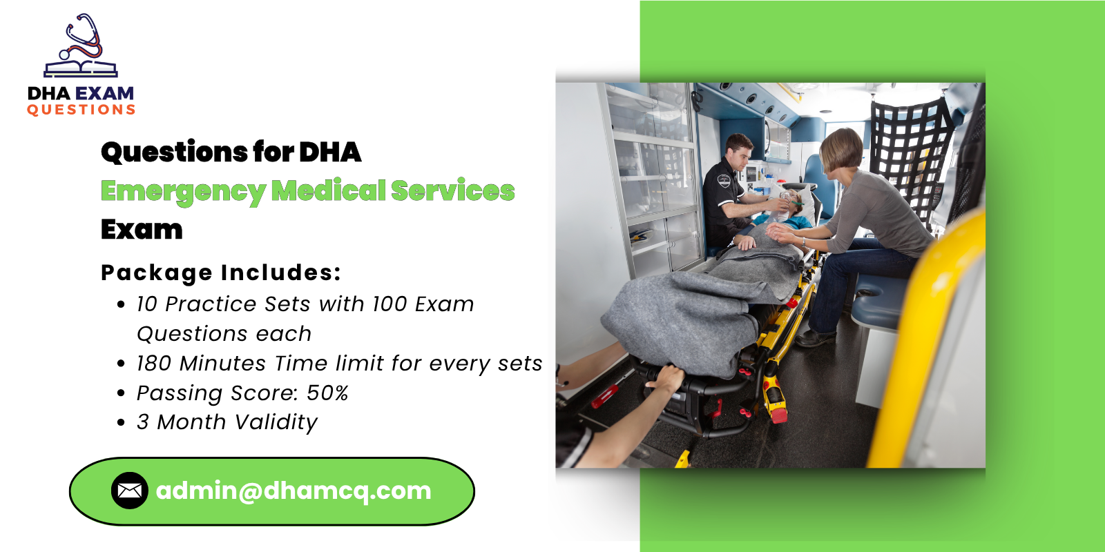Questions for DHA Emergency Medical Services Exam