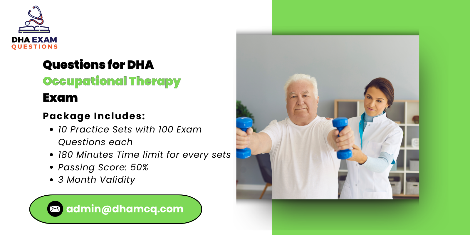 Questions for DHA occupational therapy