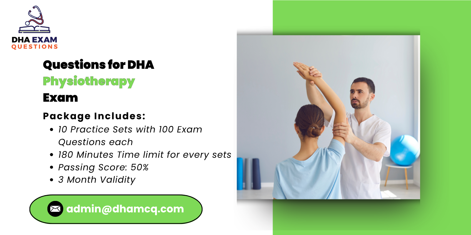 Questions for DHA physiotherapy