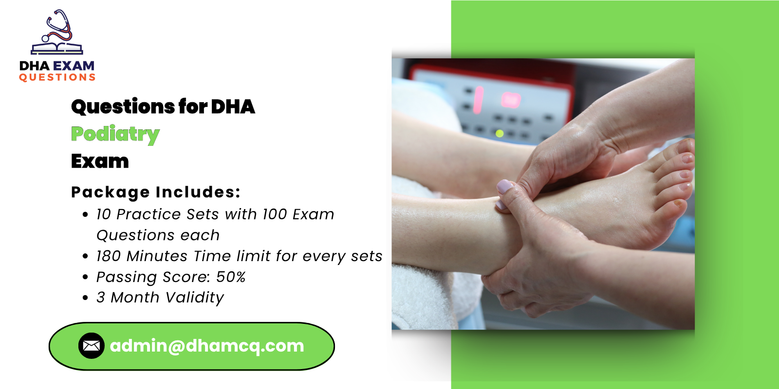 Questions for DHA podiatry