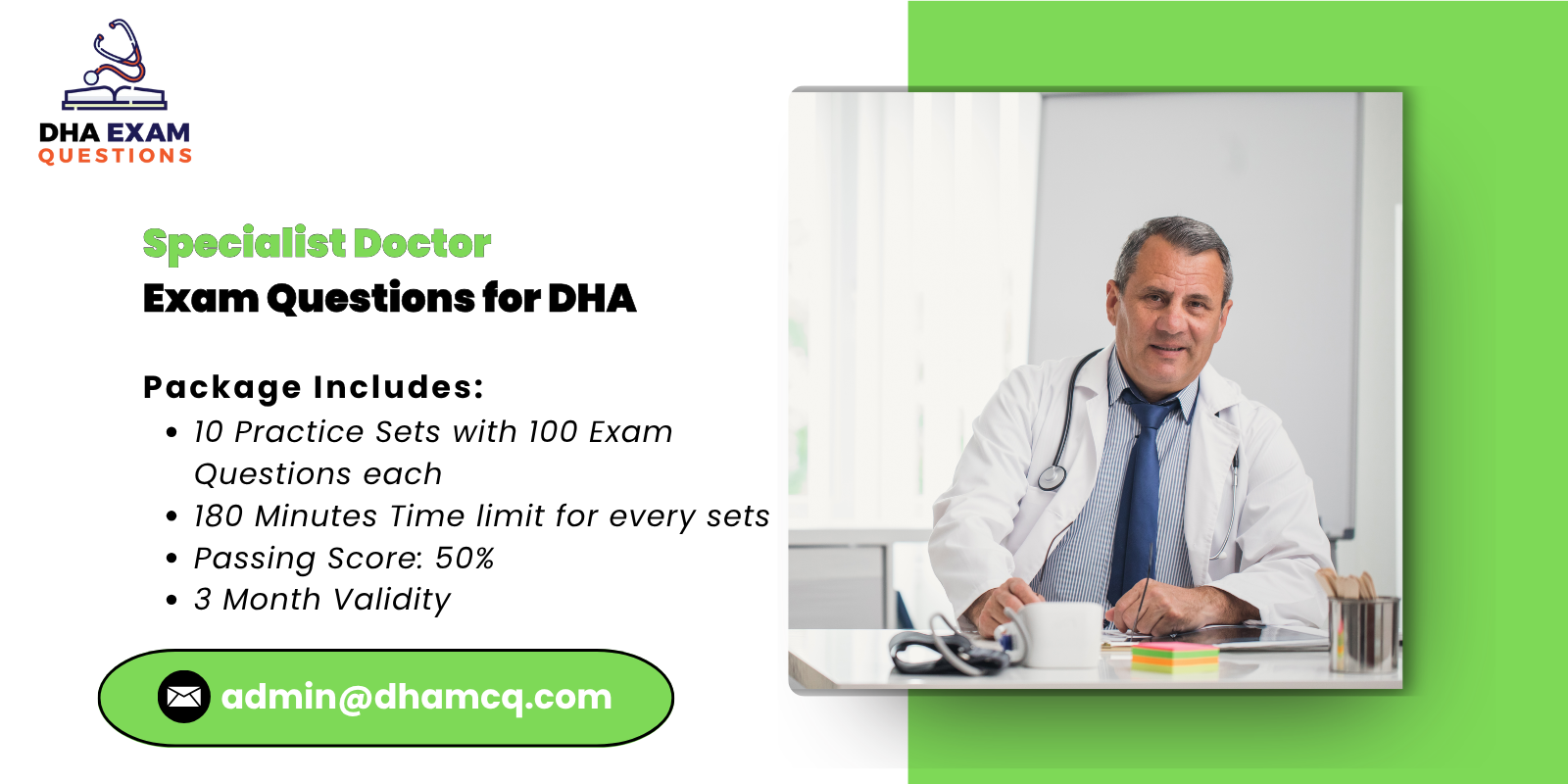 Specialist Doctor Exam Questions for DHA