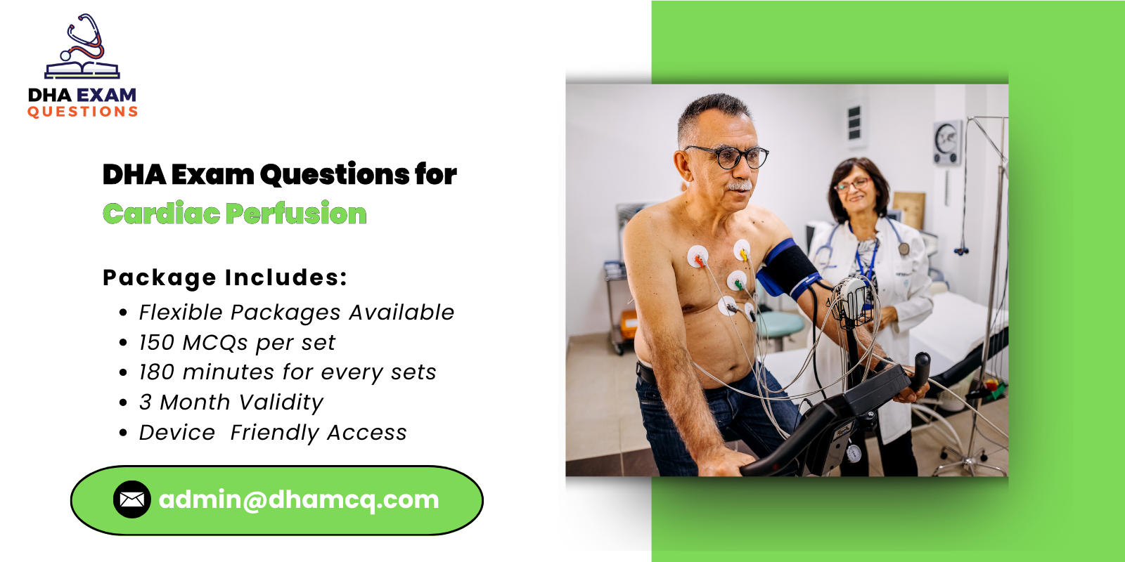 DHA Exam Questions for Cardiac Perfusion