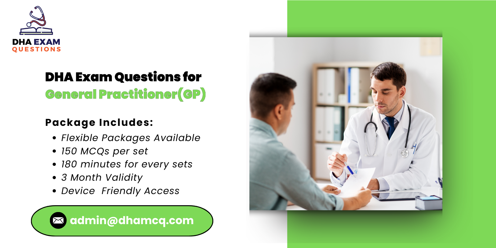 DHA Exam Questions for General Practitioner(GP)