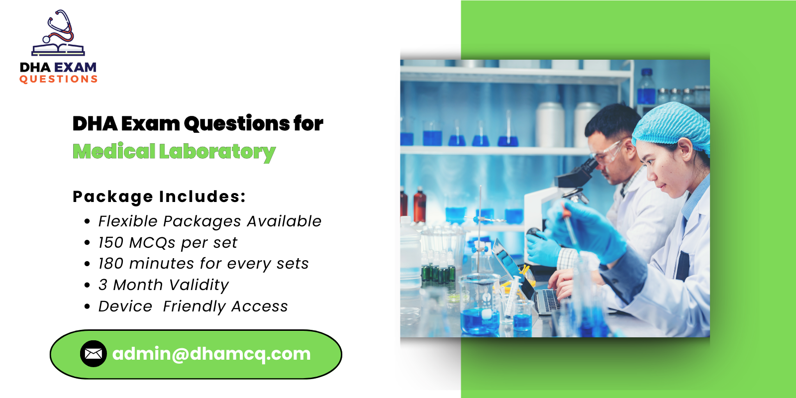 DHA Exam Questions for Medical Laboratory