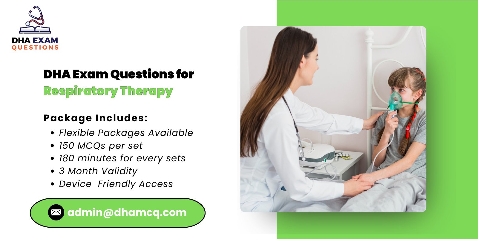 DHA Exam Questions for Respiratory Therapy