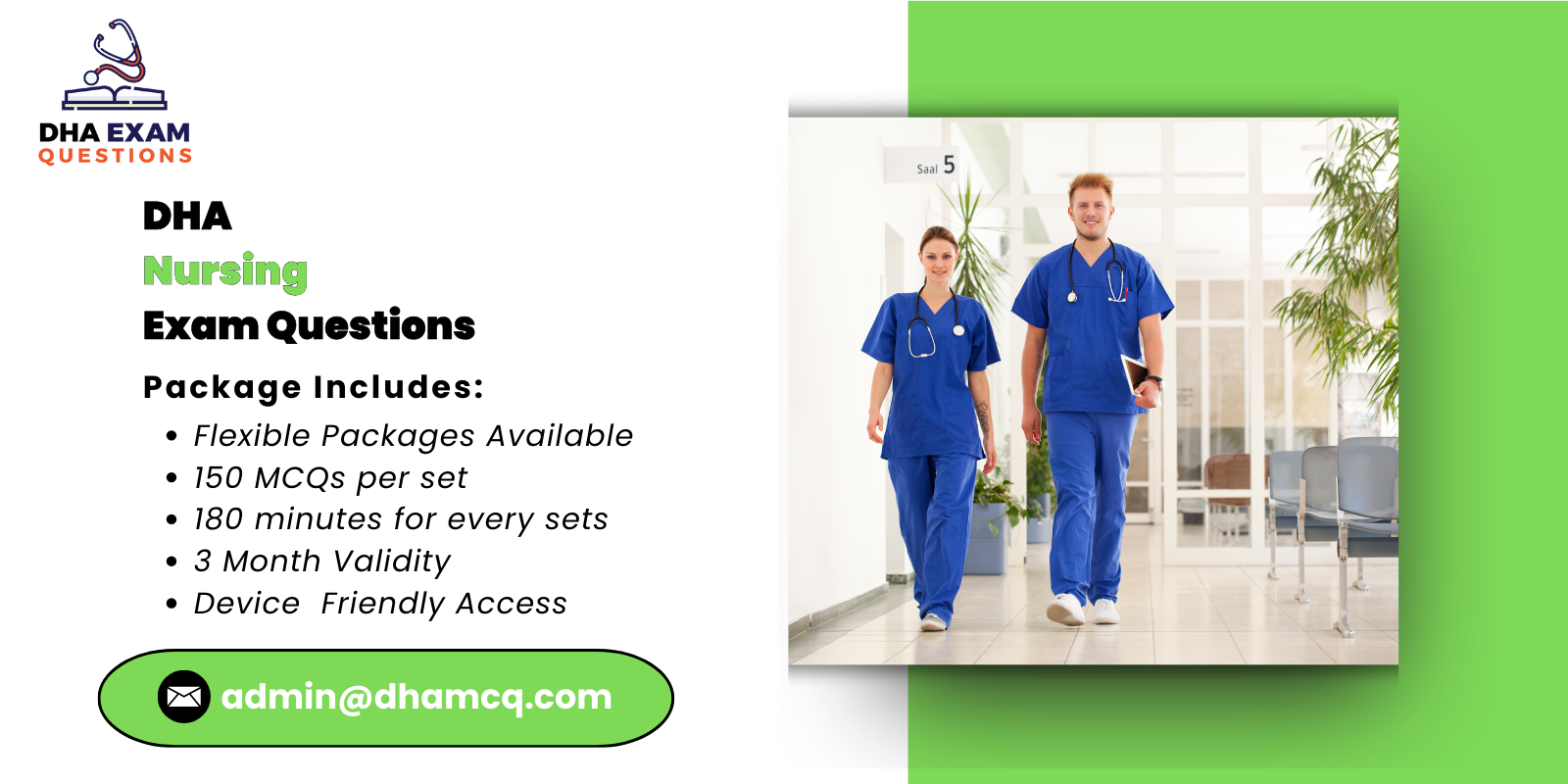 DHA Nursing Exam Questions