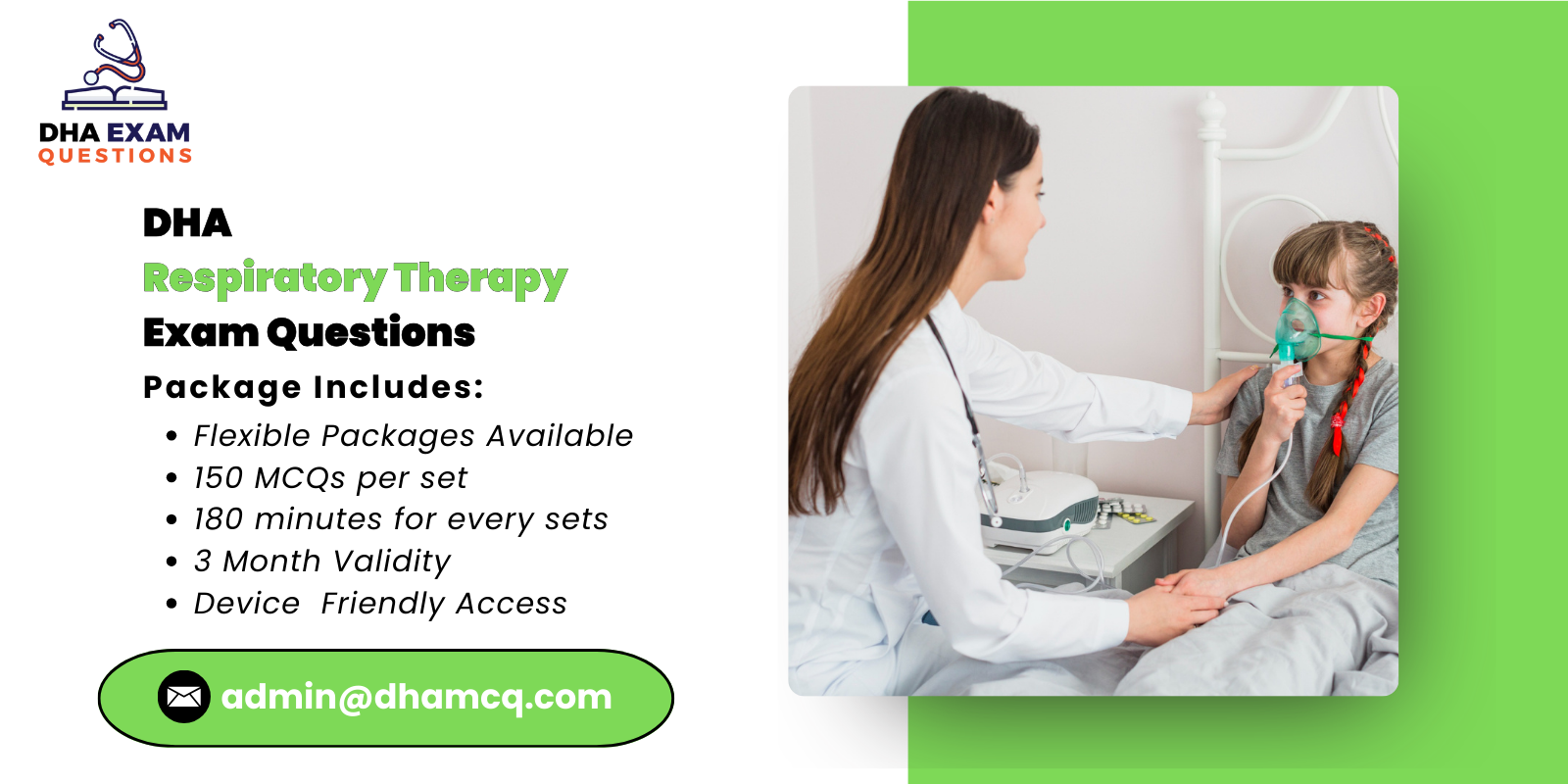 DHA Respiratory Therapy Exam Questions