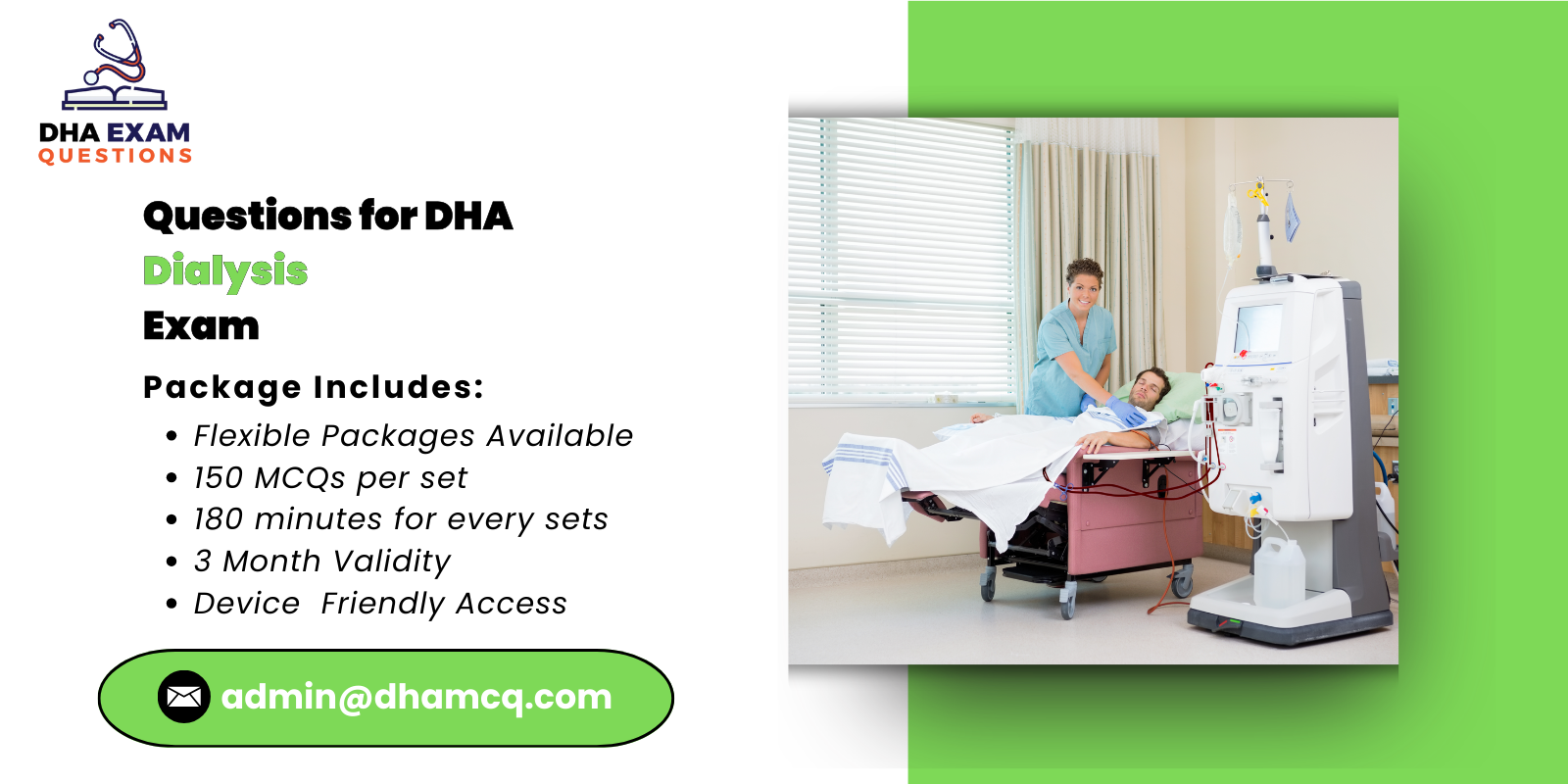 Questions for DHA Dialysis Exam