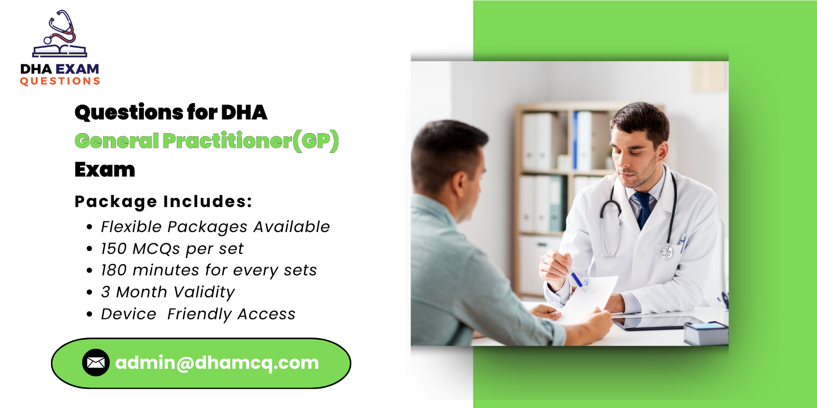 Questions for DHA General Practitioner(GP) Exam
